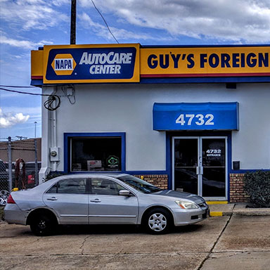 Front of the shop - Guy's Foreign & Domestic Auto Repair